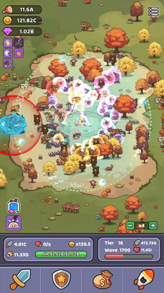 Wild Survival - Idle Defense Tangkapan skrin 0