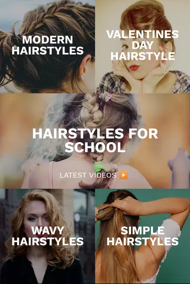 Hairstyles for your face Screenshot 2