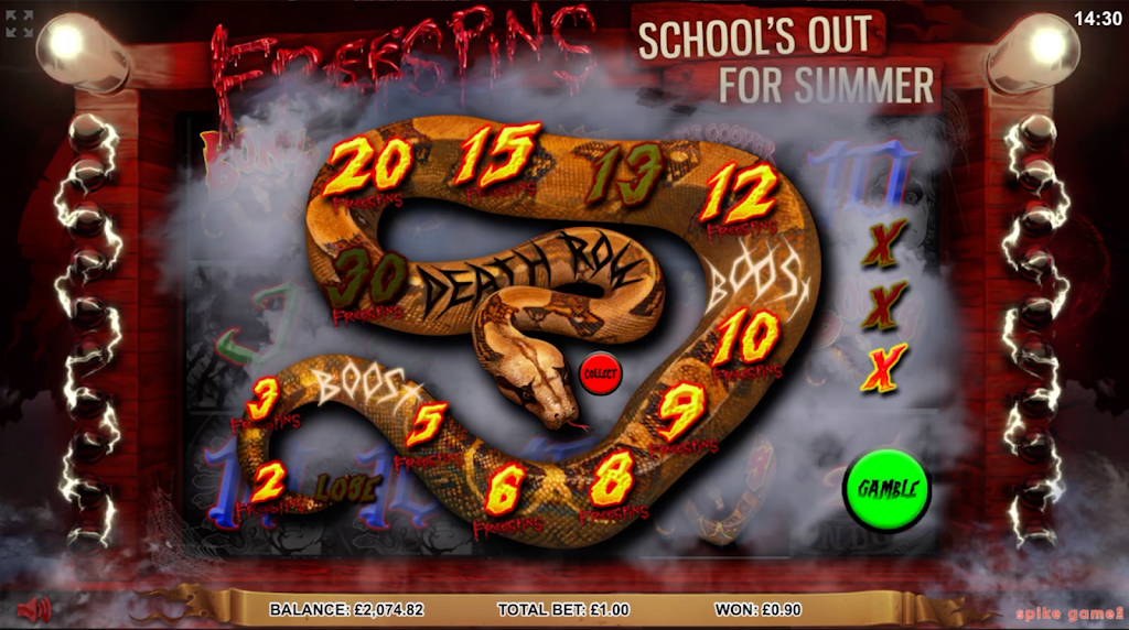Alice Cooper.  Casino Slot Game. 螢幕截圖 2