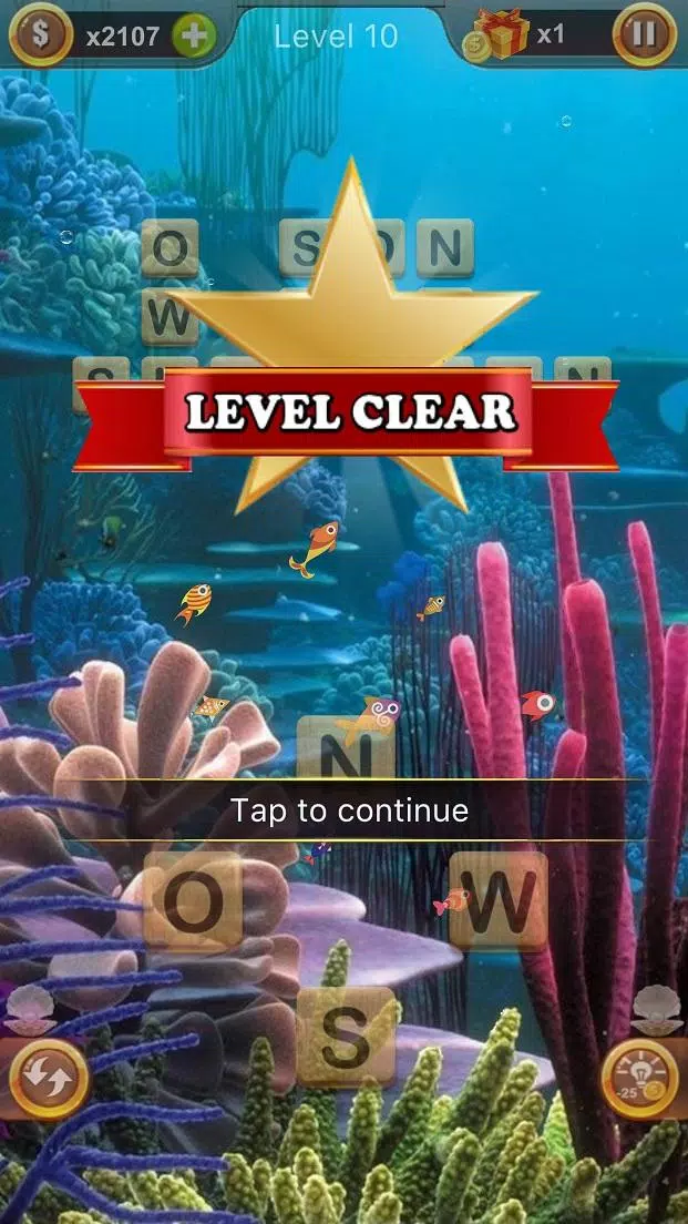 Word Aquarium Ảnh chụp màn hình 3