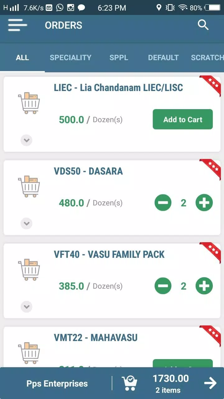 Schermata Sales Diary 3