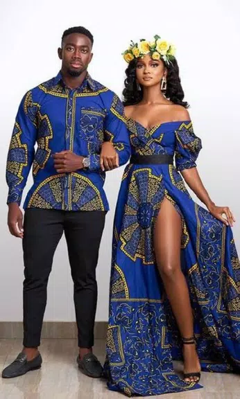 Couples Outfits Ankara Dresses Captura de tela 1