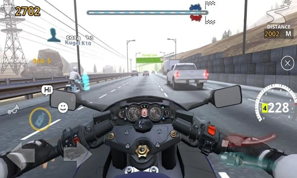 Racing Motorist: Bike Game স্ক্রিনশট 2