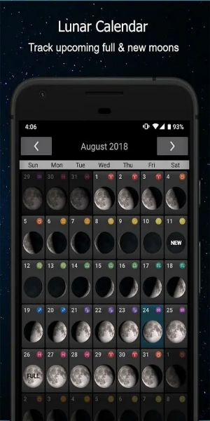 Phases of the Moon Pro स्क्रीनशॉट 2