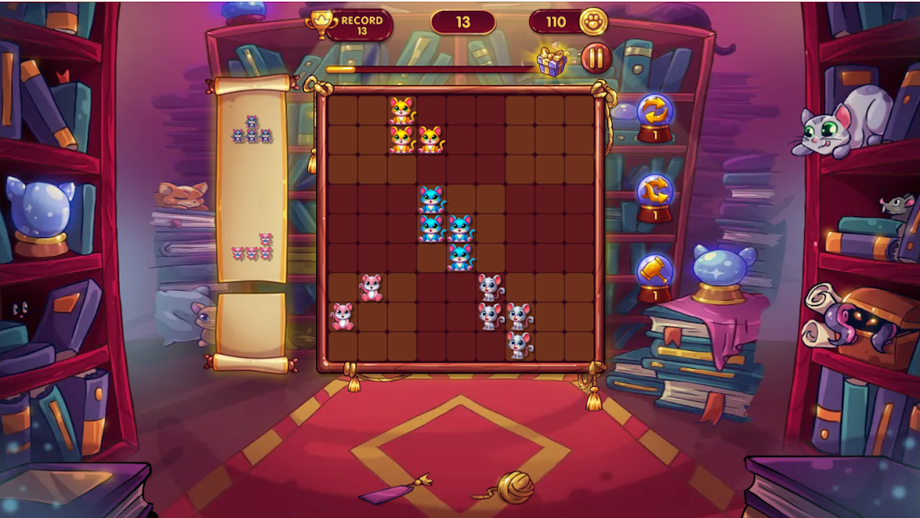 Mouse land block 9x9: Puzzle Ảnh chụp màn hình 3