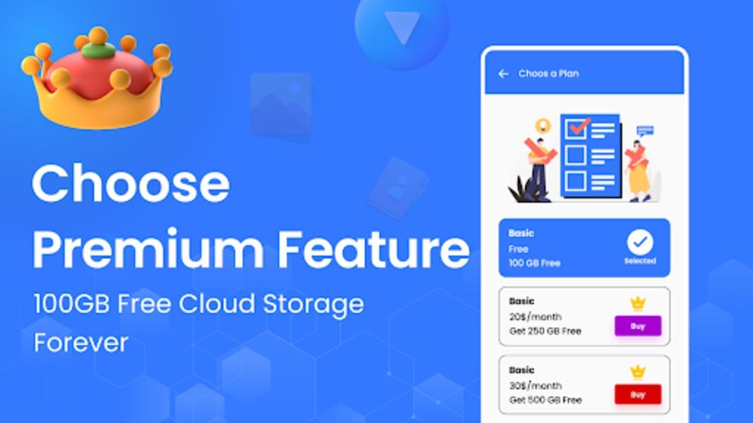 Drive Backup Cloud storage 스크린샷 1