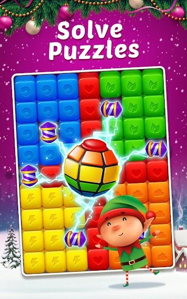 Toy Cubes Pop - Match 3 Game Mod Screenshot 2