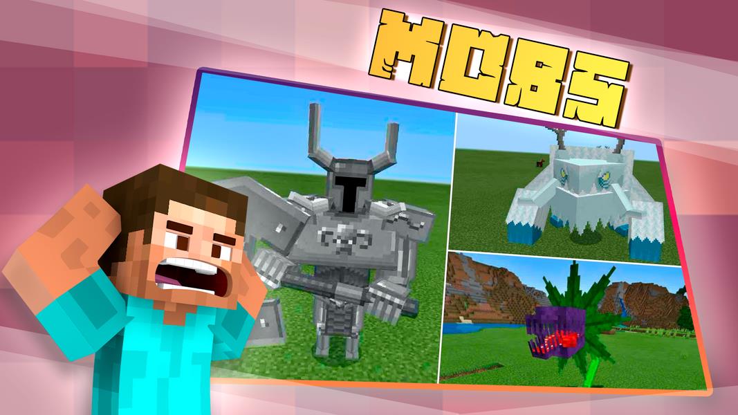 Mods for Minecraft PE Schermafbeelding 0