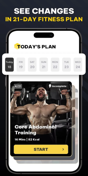 The Muscle Monster Workout Planner Tangkapan skrin 1