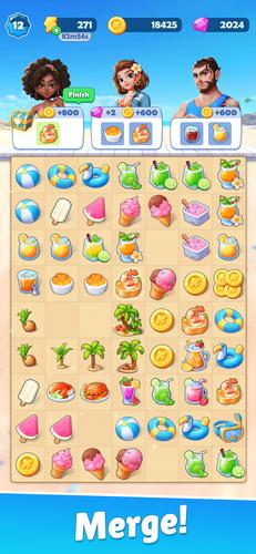 Food and Travel: Merge Game应用截图第0张