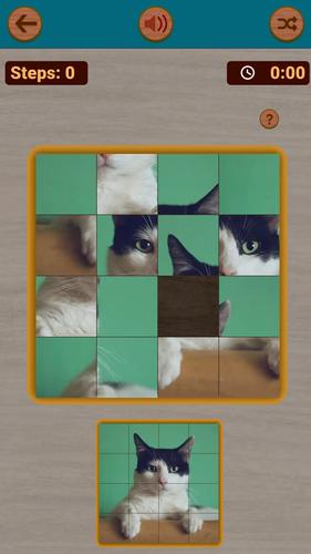 15 Puzzle -Sliding Puzzle Game Captura de pantalla 1