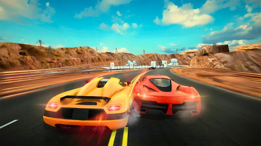 Street Car Racing-Nitro Fire Screenshot 0