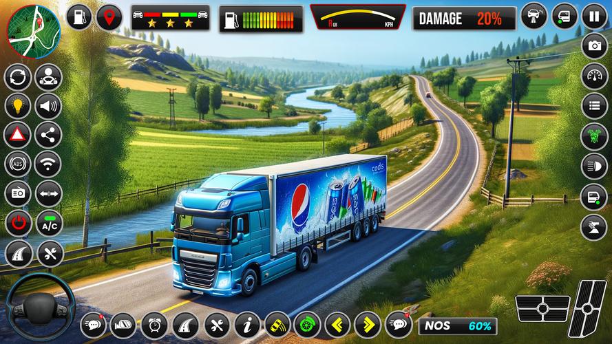 Truck Simulator: Driving Games Captura de tela 3
