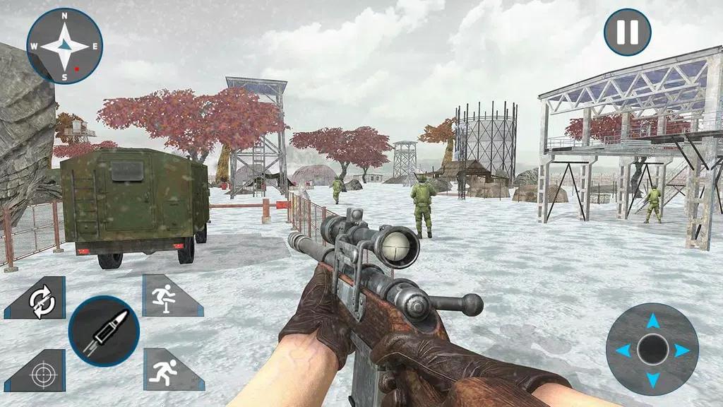 Army Sniper Desert 3D Shooter 2019 Tangkapan skrin 1