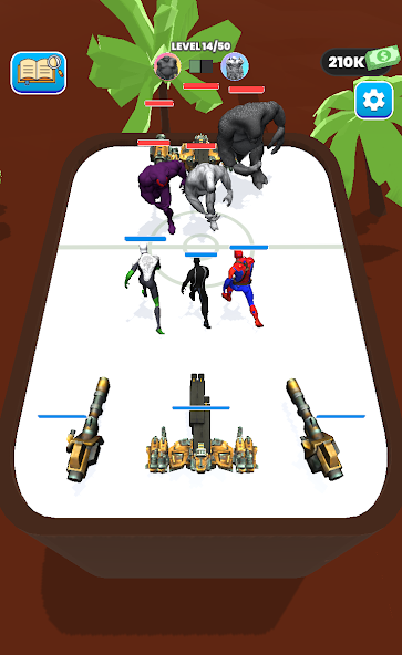 Merge Master Superhero Battle Mod Capture d'écran 2