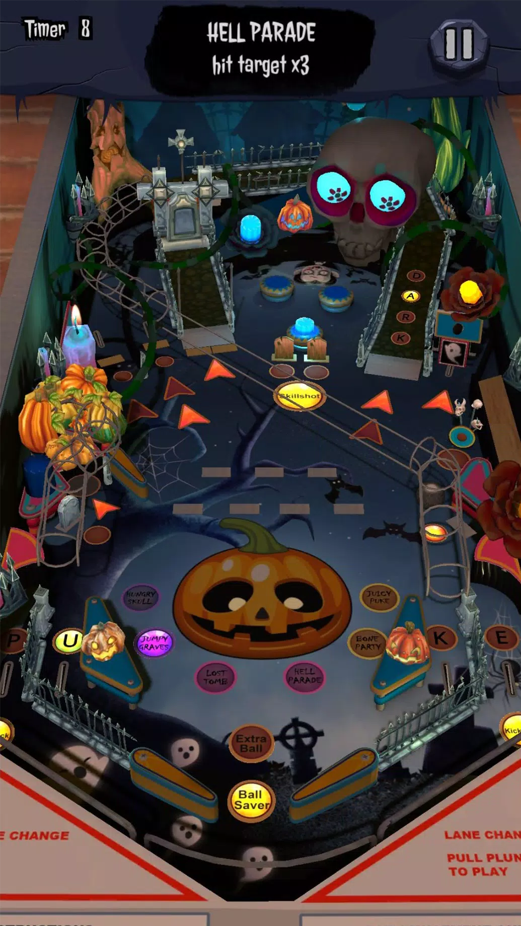 Halloween Pinball Captura de pantalla 1