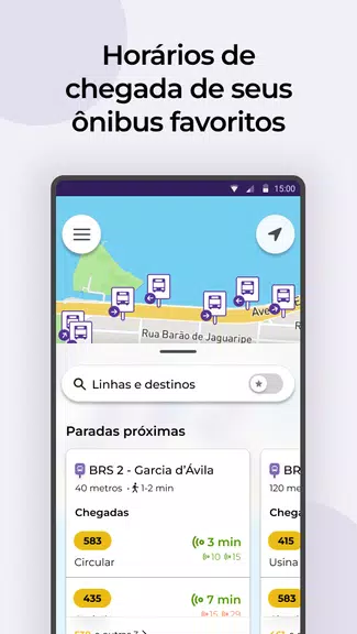 Cittamobi: Horários de Ônibus Screenshot 1