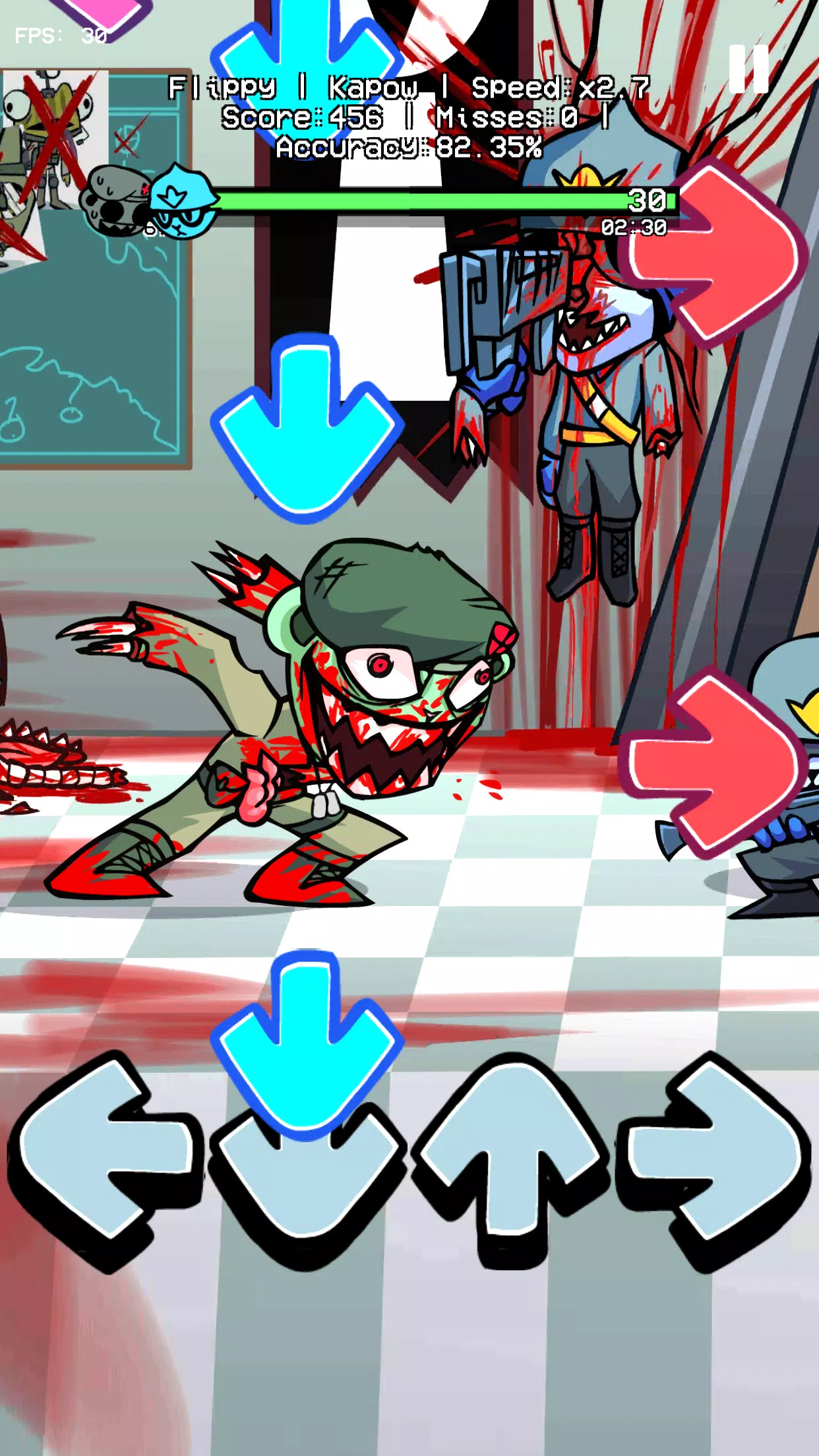 Flippy Flippin Out V1 Mod Captura de pantalla 1