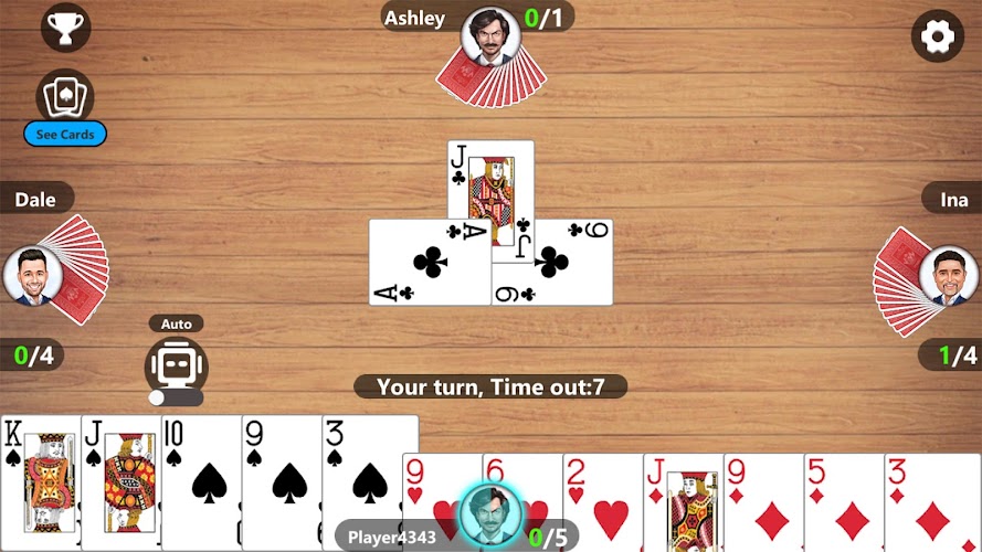 Callbreak Master 3 - Card Game Ekran Görüntüsü 0