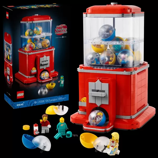 Lego Minifigure အရောင်းစက် - အလုပ်လုပ်တဲ့ Toy Dispenser တည်ဆောက်