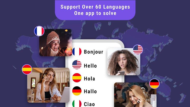 Translate Less with Text Voice Capture d'écran 3