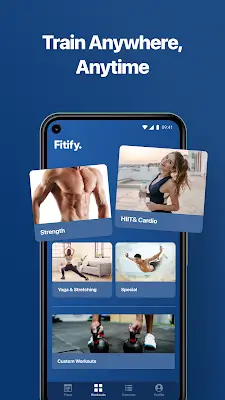 Fitify: Trainingsplan App Screenshot 2