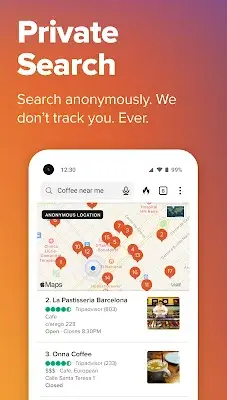 DuckDuckGo Private Browser Capture d'écran 1