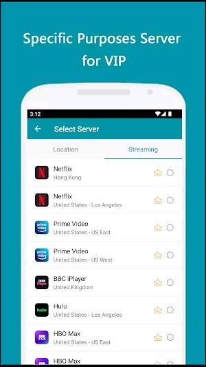 Thunder VPN mod-apk voor Android