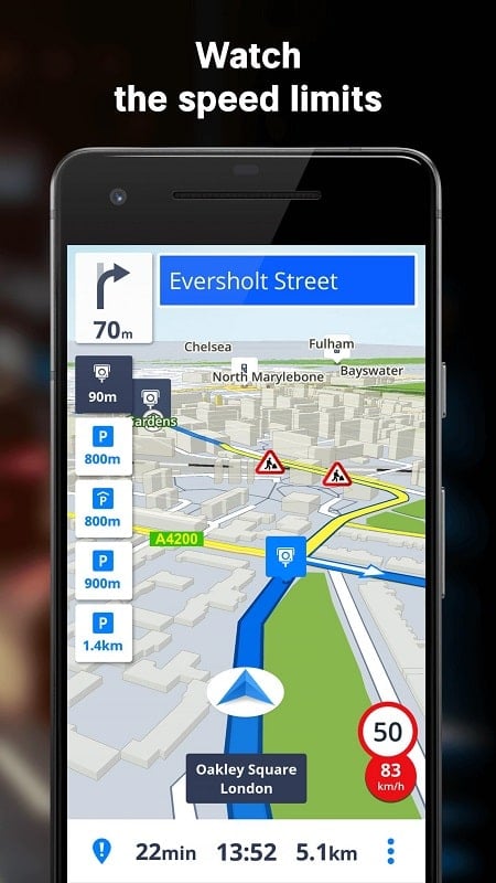 Sygic GPS Navigation & Maps Ảnh chụp màn hình 1