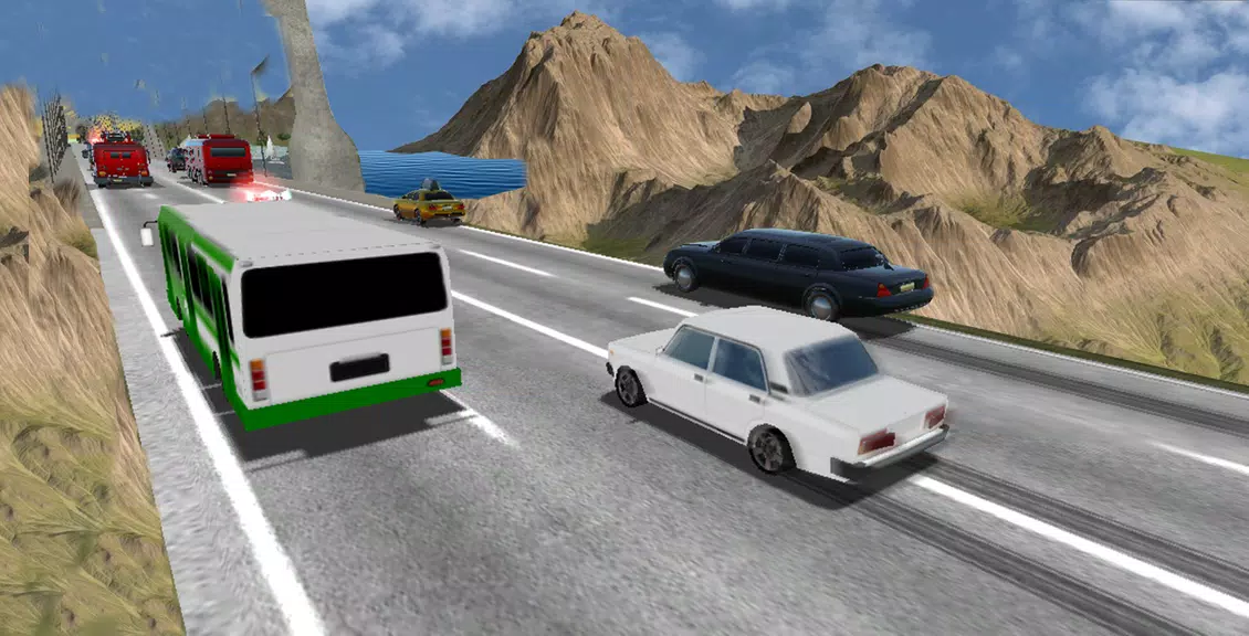 Traffic Rider : Car Race Game Tangkapan skrin 2