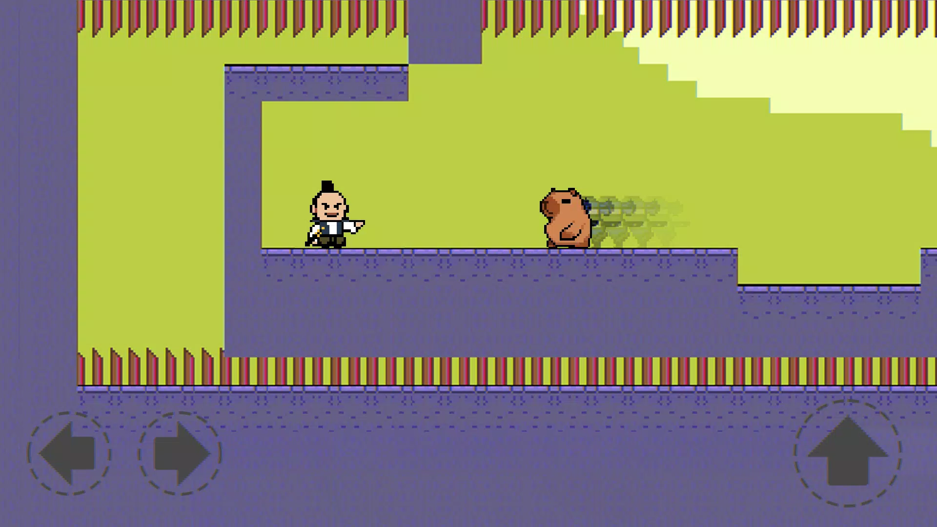 Capy to the Moon: Troll Level Capture d'écran 2