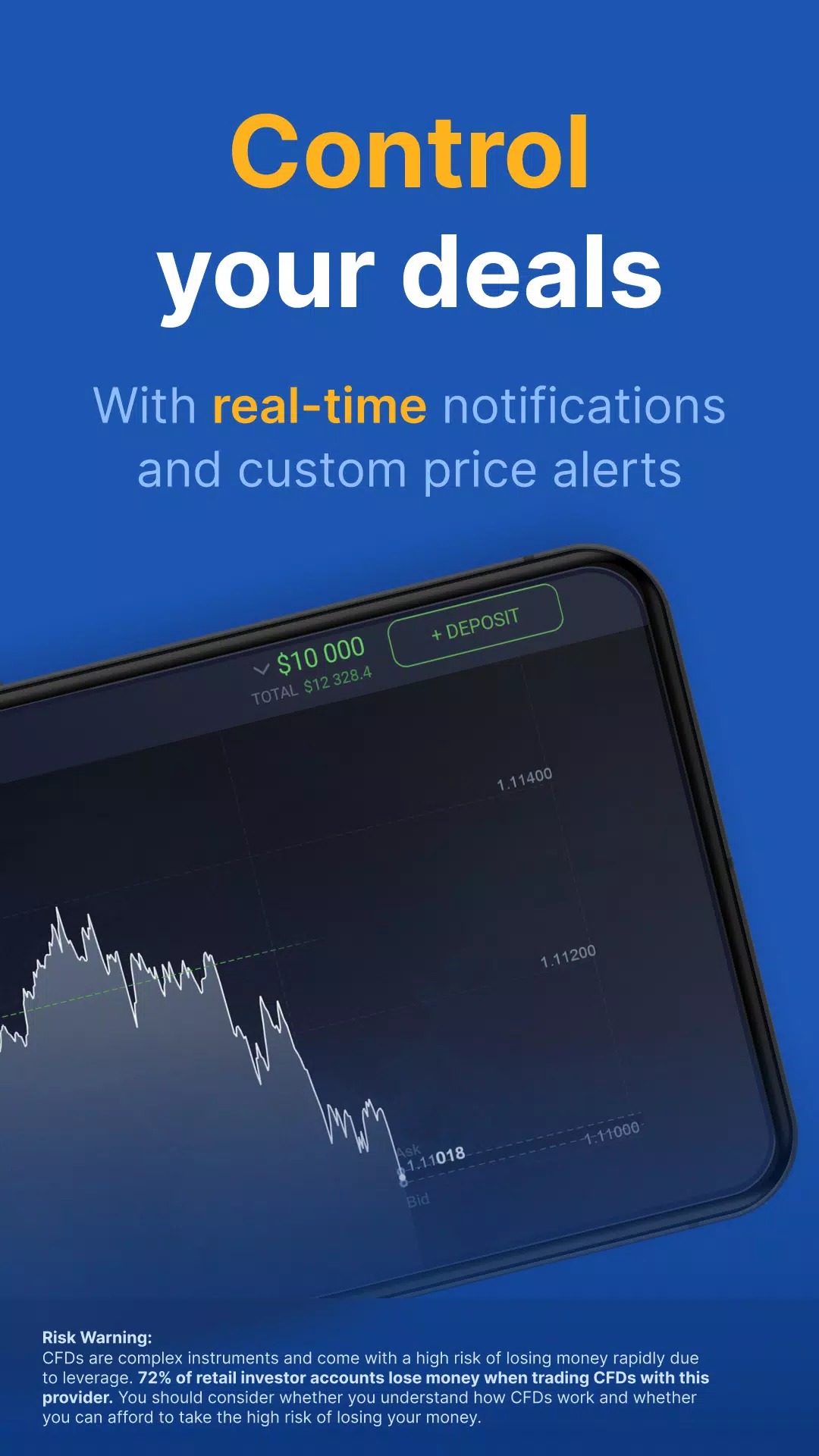 IQ Option – Plataforma Trading Captura de pantalla 2