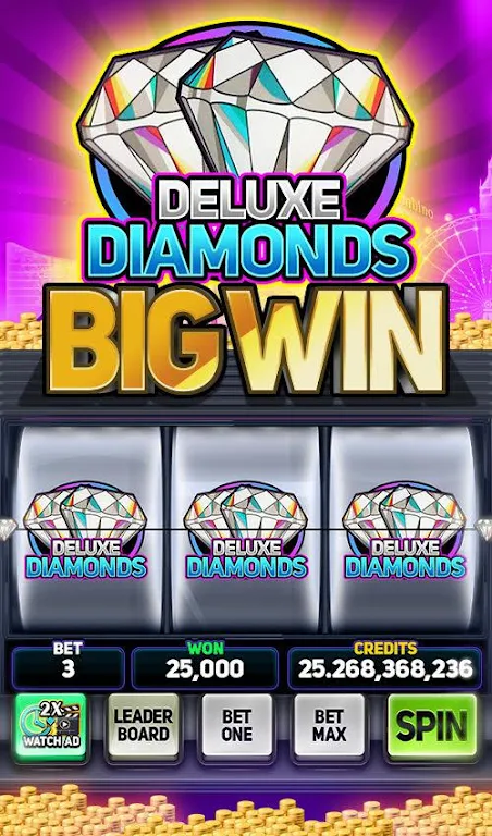 Deluxe Fun Slots - Free Slots Machines Schermafbeelding 0