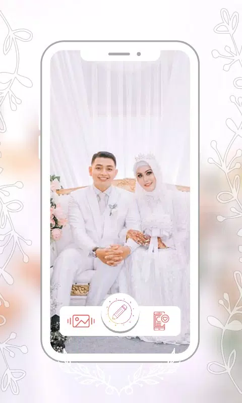 Hijab Couple Bridal Editor 螢幕截圖 3