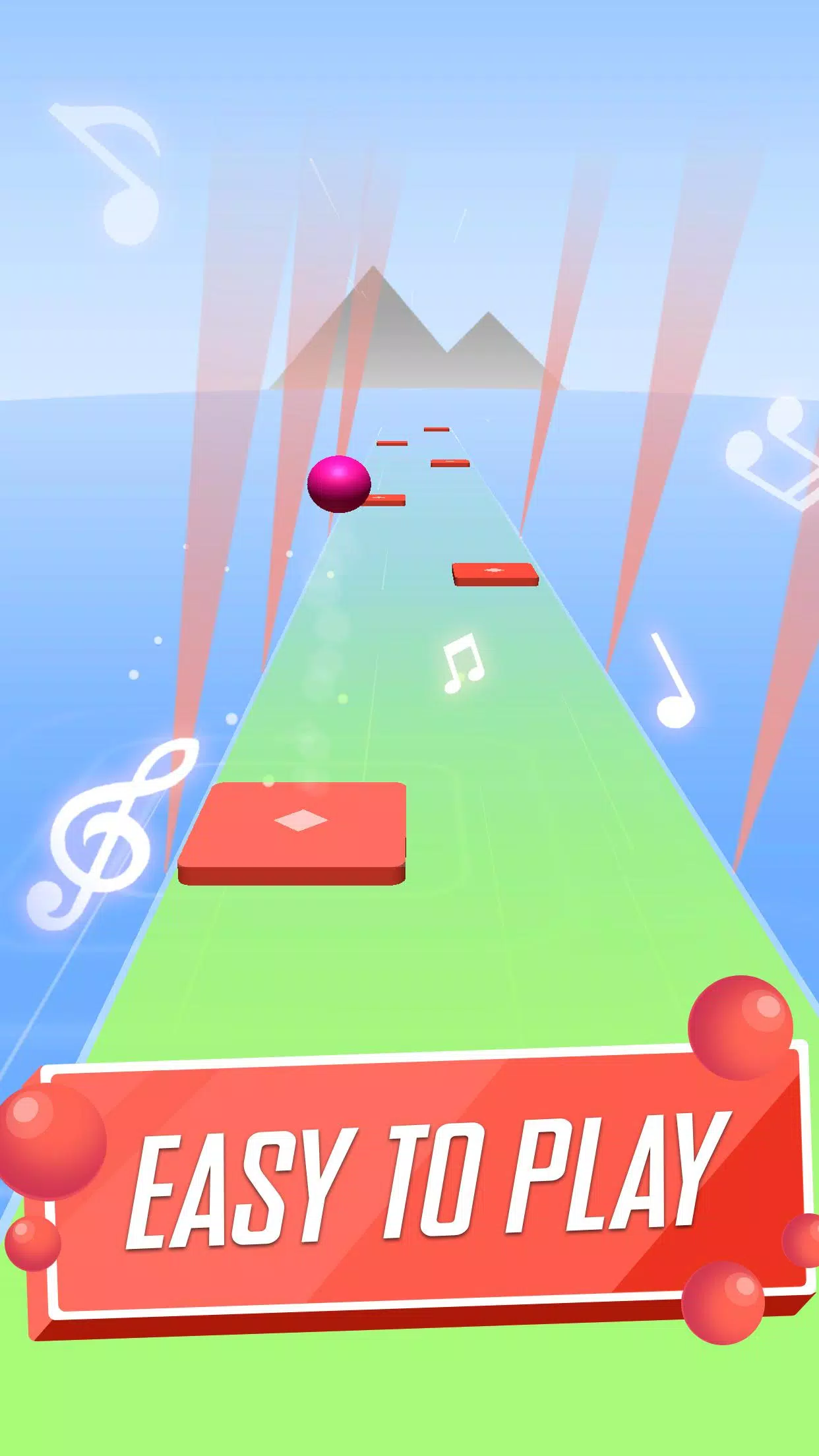 Color Music Hop Ball Games ภาพหน้าจอ 2