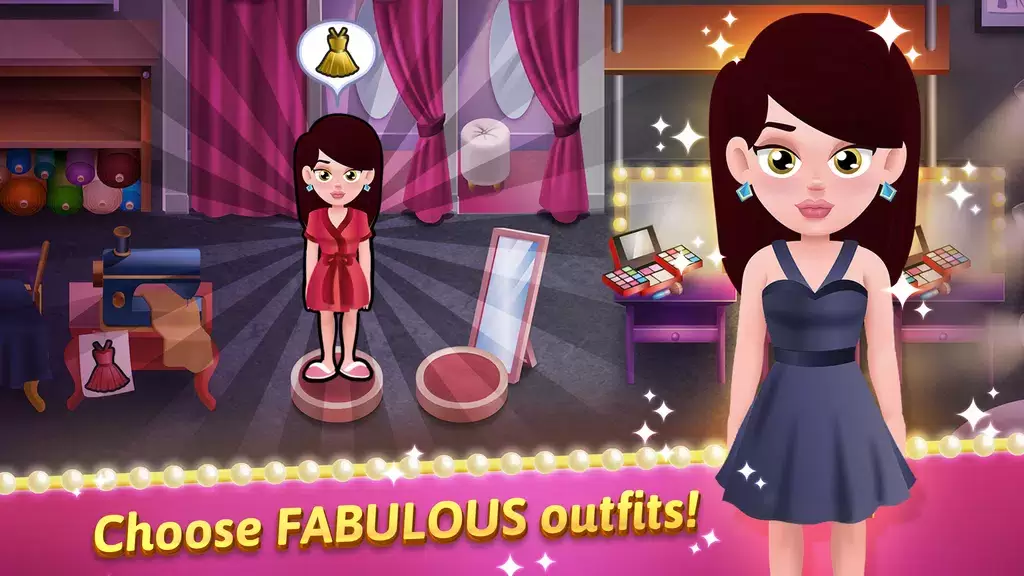 Model Salon Dash: Fashion Game Ekran Görüntüsü 1