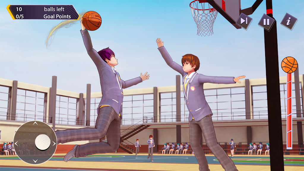 Anime High School Boy Life 3D স্ক্রিনশট 2