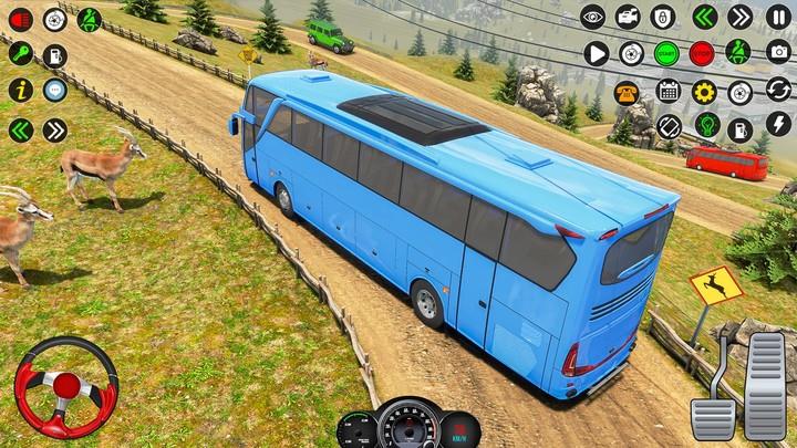 Offroad Bus Driving Simulator ဖန်သားပြင်ဓာတ်ပုံ 0