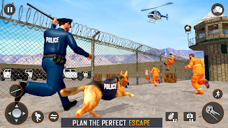 Jail Prison Police Car Chase 螢幕截圖 0