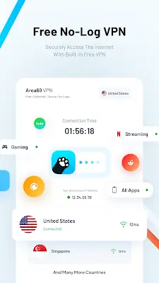 Pawxy - Fast VPN & Web Browser应用截图第1张