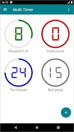 Multi Timer: concurrent timers ဖန်သားပြင်ဓာတ်ပုံ 0