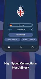 VPN UK: Fast VPN with Adblock Скриншот 3