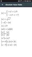 Math Formulas Algebra Capture d'écran 3