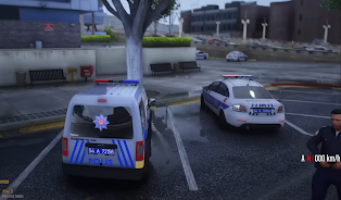 Mini Van Police Simulator Game Zrzut ekranu 3