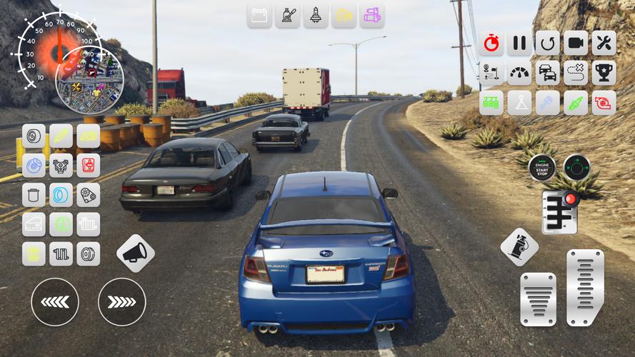 Subaru WRX STI: JDM Drift X应用截图第1张