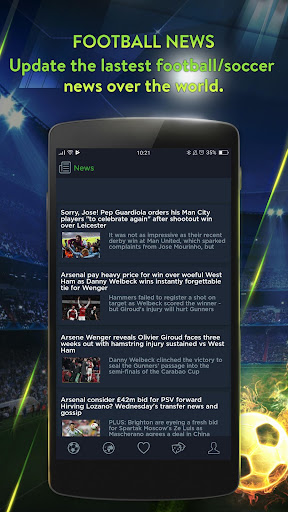 Football 365 Live score Captura de pantalla 1