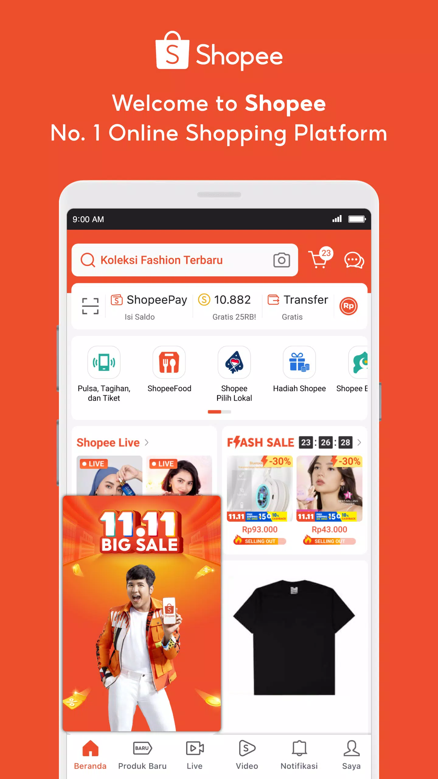 Shopee 11.11 Schermafbeelding 0