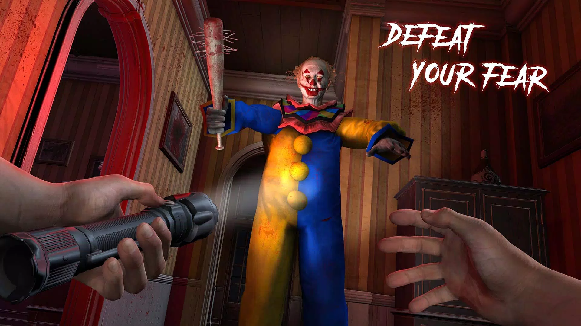 Scary Clown - Horror Game 3D Скриншот 0