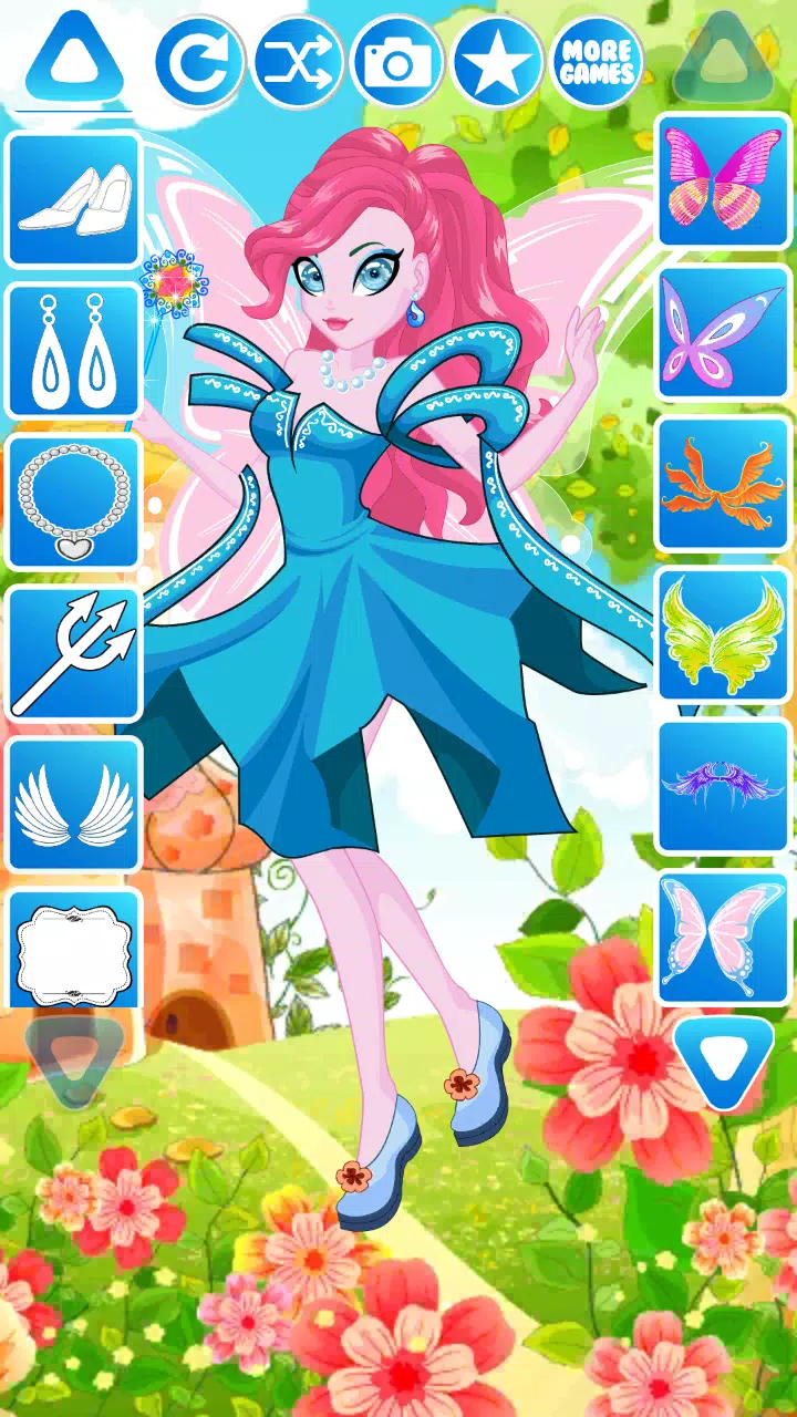 Pony Fairy Dress Up Game Schermafbeelding 1