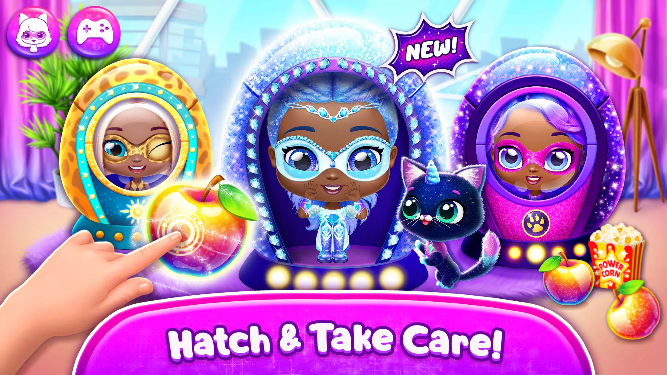 Power Girls - Fantastic Heroes Zrzut ekranu 1